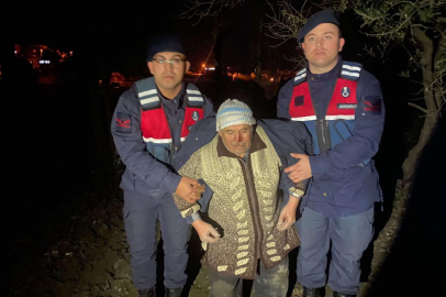 Bursa'da kaybolan yaşlı adamı jandarma buldu
