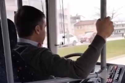 Otobüs şoförünün kadınlar günü kutlaması sosyal medyada viral oldu