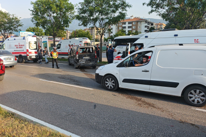 Bursa'da zincirleme kaza: 4 yaralı