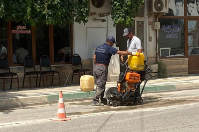 Yenişehir'de yol çalışmaları sürüyor