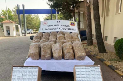 Kaçak 145 kilogram tütün ele geçirildi