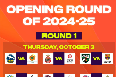 THY EuroLeague'de 2024-2025 sezonu fikstürü açıklandı