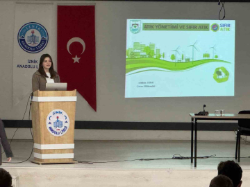 İznik Belediyesi’nden gençlere çevre bilinci semineri başladı