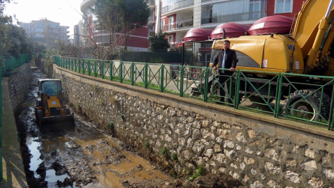 Mudanya Kara Dere’de temizlik çalışmaları başladı